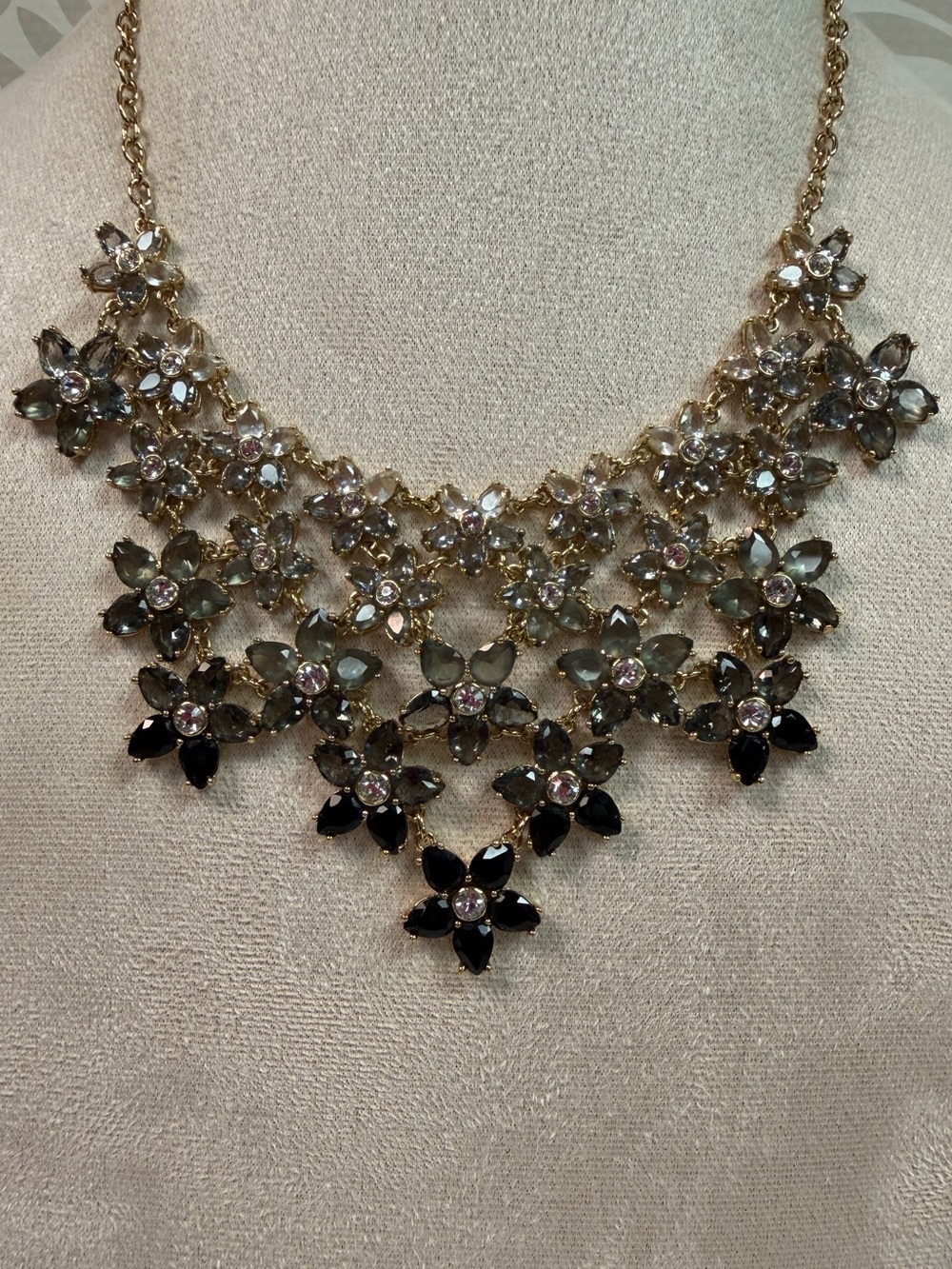 Kate Spade Ombré Bouquet Bib Necklace
